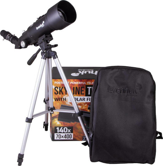 Levenhuk Skyline Travel Sun 70 Dioptric Telescope Suitable for Beginners
