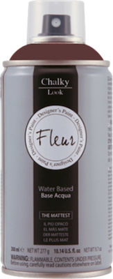 Fleur Chalky Look Spray Κιμωλίας F18 Burnt Umber Καφέ 300ml