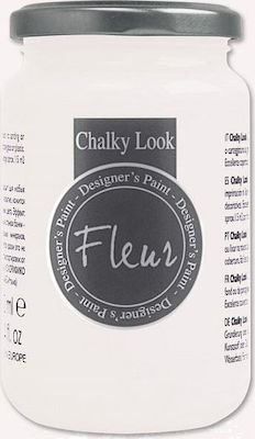 Fleur Chalky Look Χρώμα Κιμωλίας F08 Magnolia Εκρού 330ml