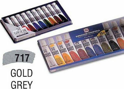 Royal Talens Gouache Extra Fine Quality Tempera Colour Paint Tube 20ml Gray