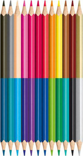Maped Color'Peps Duo Ξυλομπογιές Σετ 12 χρώματα