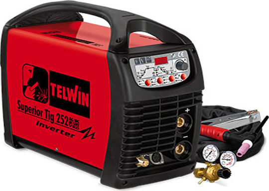 Telwin Superior TIG 252 AC/DC Ηλεκτροκόλληση Inverter 230A (max) TIG ...