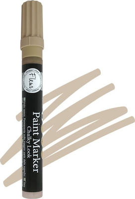 Fleur Paint Marker Chalky Look Marker Bej Vopsea specială pentru crafturi Creion lichid F12 James