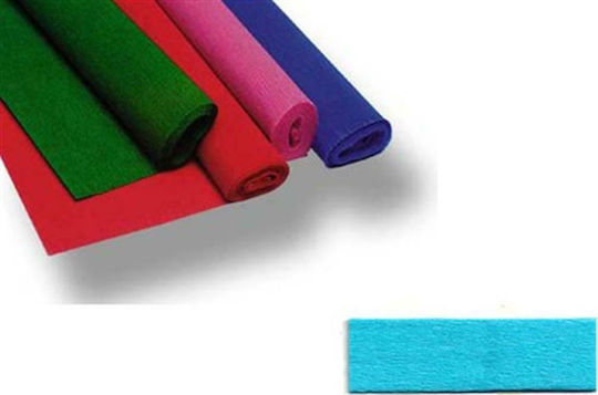 Metron Χαρτί Γκοφρέ Art 50x200εκ. Τιρκουάζ