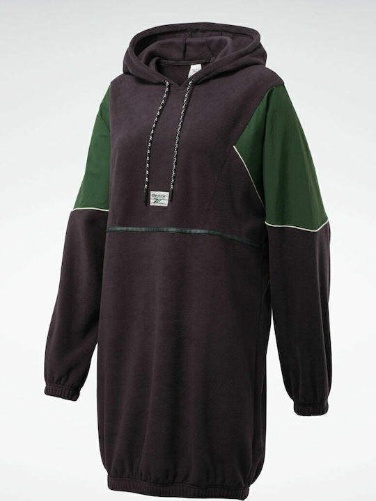 Classics Winter Escape Mini Athletic Dress Long Sleeve with Hood