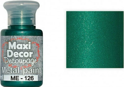 Maxi Decor Μεταλλικό Χρώμα Farbe Decoupage 60ml ME126