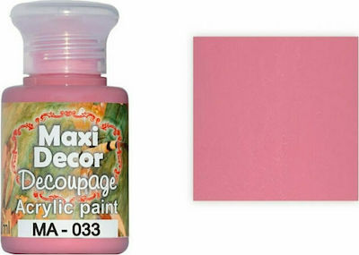 Maxi Decor Ακρυλικό Χρώμα Τσιχλόφουσκα 60ml 1pcs