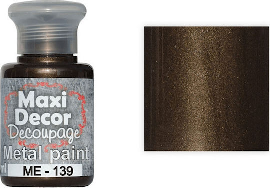 Maxi Decor Metallic Color Paint Decoupage 60ml ME139