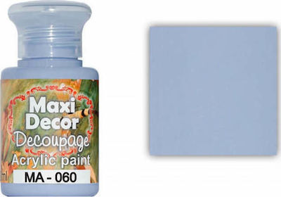 Maxi Decor Ακρυλικό Χρώμα Σιέλ 60ml 1pcs