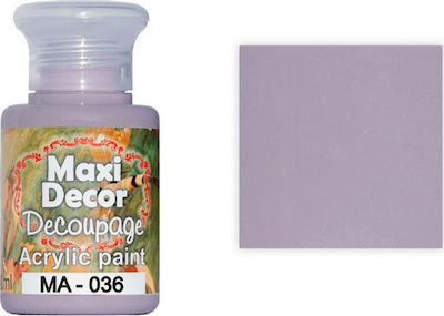 Maxi Decor Ακρυλικό Χρώμα Λιλά 60ml