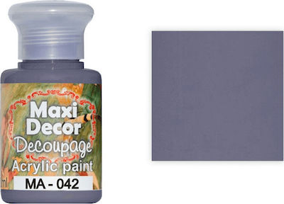 Maxi Decor Ακρυλικό Χρώμα Μωβ 60ml 1pcs