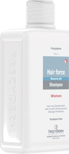 Frezyderm Hair Force Women Σαμπουάν κατά της Τριχόπτωσης για Όλους τους Τύπους Μαλλιών 200ml