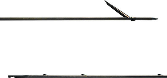 XDive Speargun Shaft Tahiti One Wing / with Sharks Inox Rubber Band 6.35mm / 150cm