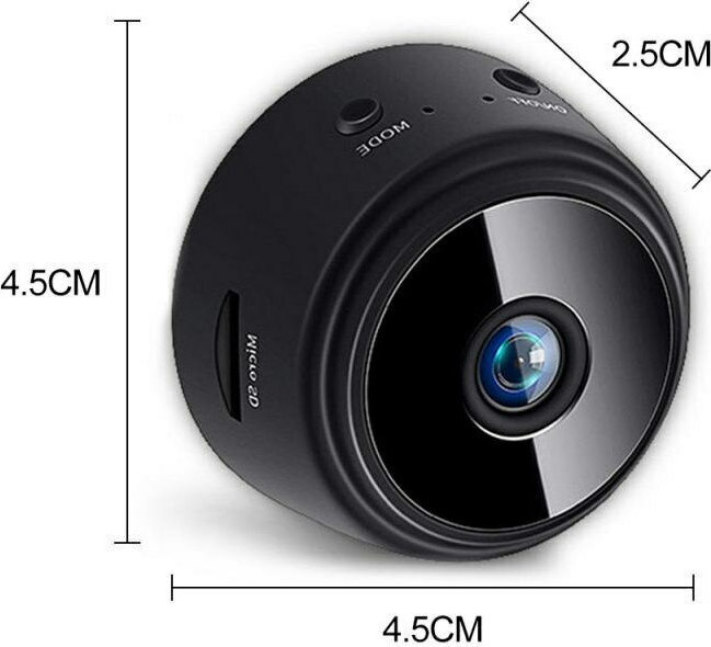 WiFI Mini Camera με SD Card 1080p SMA9 Skroutz.gr