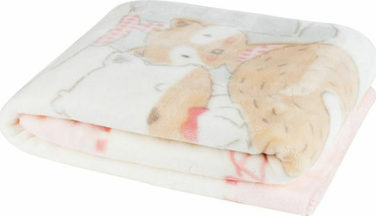 Kikka Boo Wickeltuch für Kinderzimmer Funny Friends 80x110cm