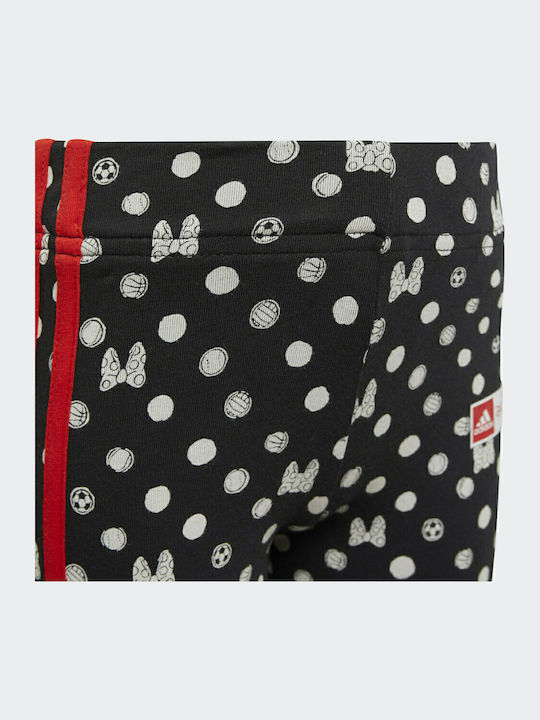Kinder Leggings Sport Lang Schwarz Disney