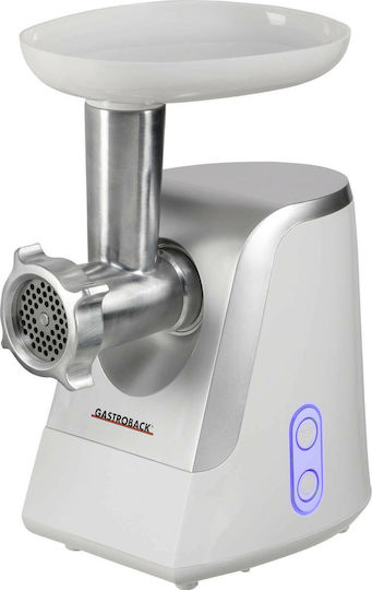Gastroback 41403 Машина за мелене на месо 1500W Бяла
