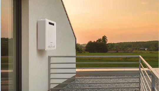 Ariston Next Evo X Outdoor 11 Wall Mounted LPG Instant Water Heater for Central Installation 11kW