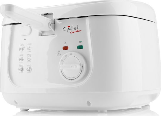 Gallet ETA Camelin DF165 Фритюрник 2.5лт Бяла