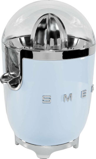 Smeg Elektrischer Entsafter 70W Edelstahl Blau