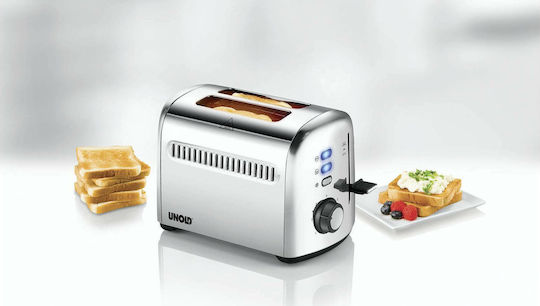 Unold Retro 2 Φρυγανιέρα 2 Θέσεων 950W Inox
