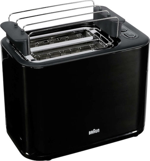Braun HT3010 Toaster 2 Schlitze 1000W Schwarz