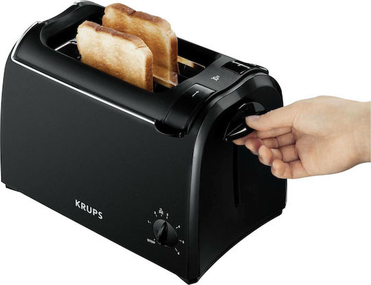 Krups Proaroma Prăjitor de pâine 2 sloturi 700W Negru
