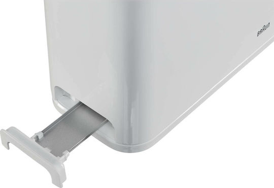 Braun HT3110 Тостер Двуместна 1000W Бяла