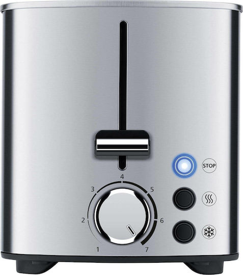 Steba TO 21 Toaster 2 Schlitze 1400W Inox