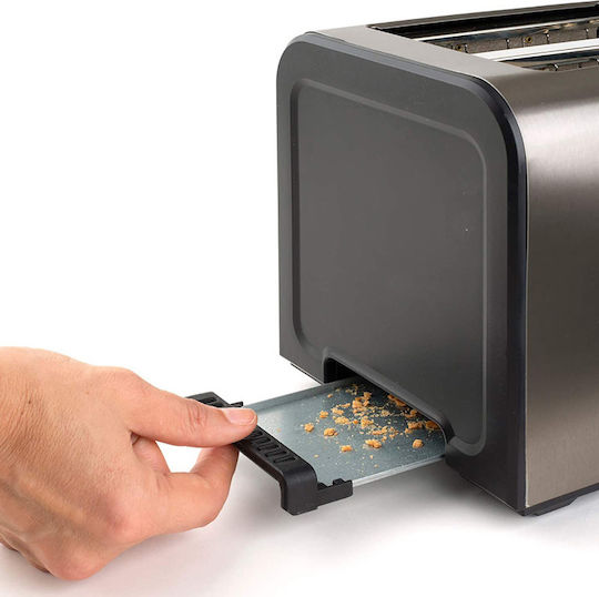 Black & Decker BXTO1000E Φρυγανιέρα 1 Θέσης 1000W Inox