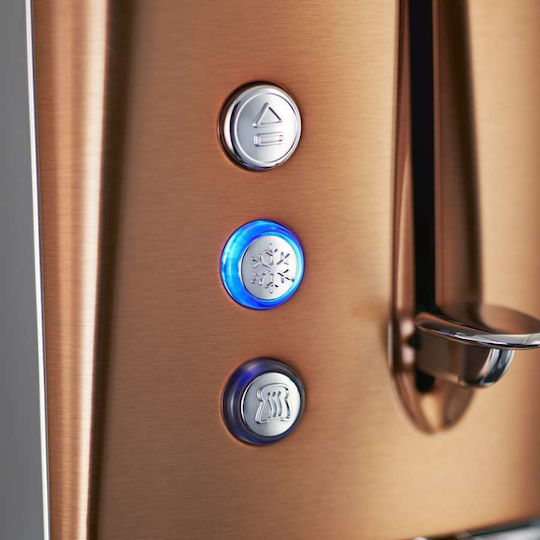 Russell Hobbs Luna Toaster 2 Schlitze 1550W Kupfer