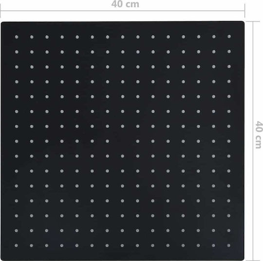 vidaXL Square Showerhead 40x40cm