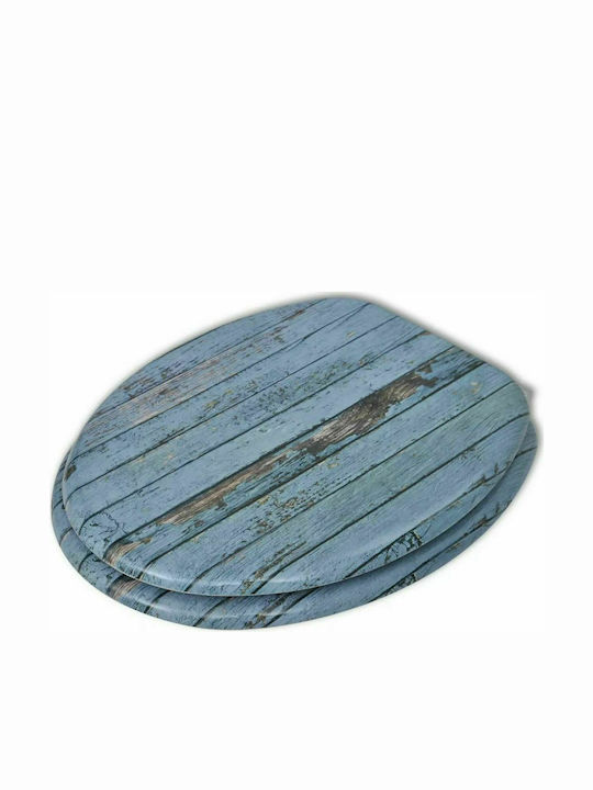 vidaXL Καπάκι Λεκάνης Ξύλινο 42.5x36cm Πεπαλαιωμένο Ξύλο