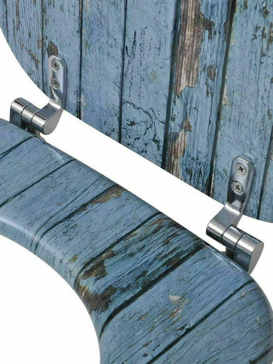 vidaXL Καπάκι Λεκάνης Ξύλινο 42.5x36cm Πεπαλαιωμένο Ξύλο