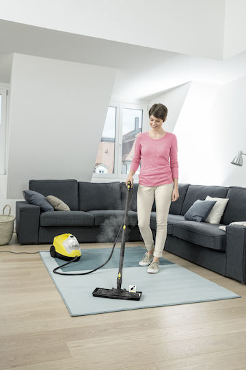 Karcher SC 4 Easyfix Iron Curățitor cu abur de presiune 3.5bar cu roți