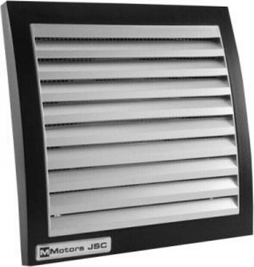 Mmotors MML-100 Επιτοίχιος Εξαεριστήρας Μπάνιου 100mm Μαύρος