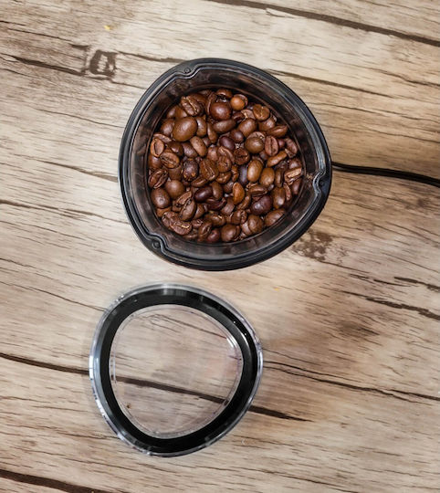 Rommelsbacher EKM 100 Râșniță electrică pentru cafea 200W cu capacitate de boabe 70gr Argintiu