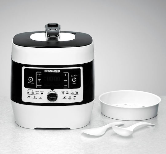 Rommelsbacher MD 1000 Θερμομάγειρας 1000W με Χωρητικότητα 4lt Λευκός