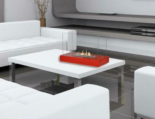 EcoHot Bio Luna 160 Επιτραπέζιο Τζάκι Βιοαιθανόλης Εσωτερικού Χώρου 60x30x41cm