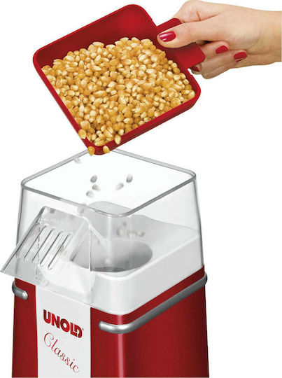 Unold Classic Popcorn Maker Hot Air 900W