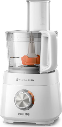 Philips Daily Collection Πολυμίξερ 800W με Κάδο 1.5lt Λευκό