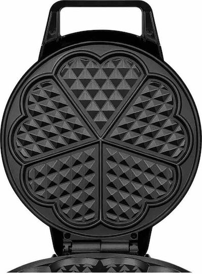 Sencor SWF1010BK Βαφλιέρα για Βάφλες Καρδιά 1000W