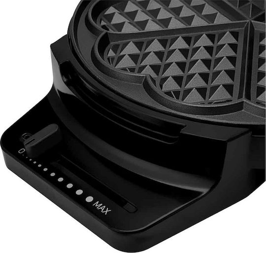 Sencor SWF1010BK Βαφλιέρα για Βάφλες Καρδιά 1000W