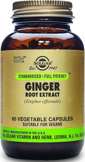 Solgar Ginger Root Extract 60 veg. caps