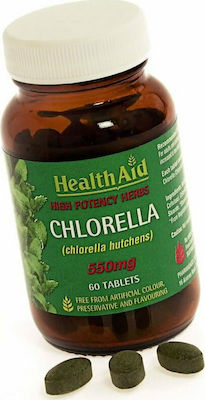 Health Aid Chlorella 550mg 60 ταμπλέτες