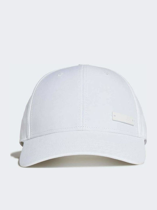Lightweight Metal Badge Jockey White
