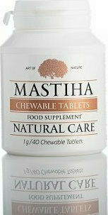 Mastihashop Mastiha Chewable Chios Mastic 40 chewable tabs