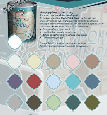 Superlux Chalk Paint Colour Chalk Λαχανί Λαχανί Πράσινο 330ml