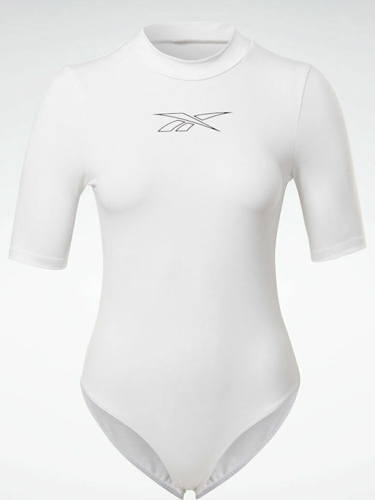 Studio Bodysuit pentru femei Alb