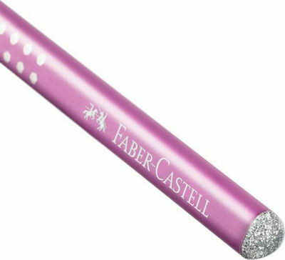 Faber-Castell Sparkle Μολύβι B Ροζ